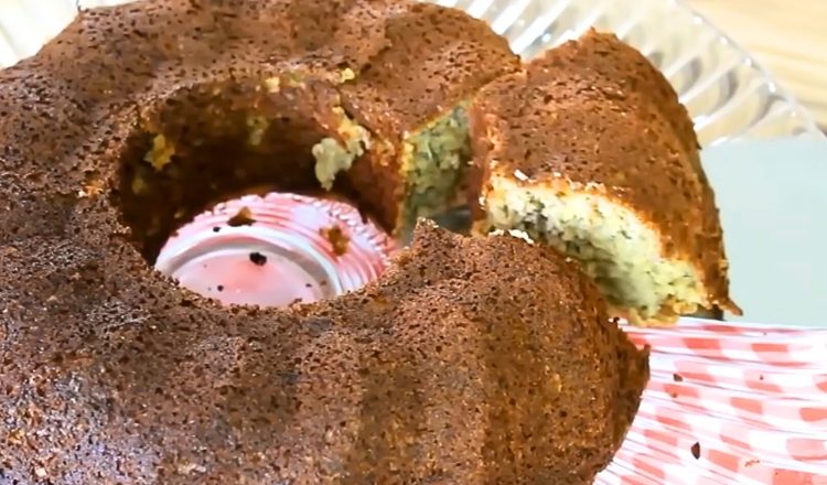 Bolo de aveia e banana sem óleo