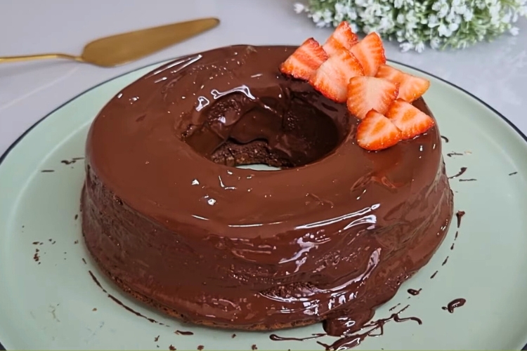 Bolo de café sem leite