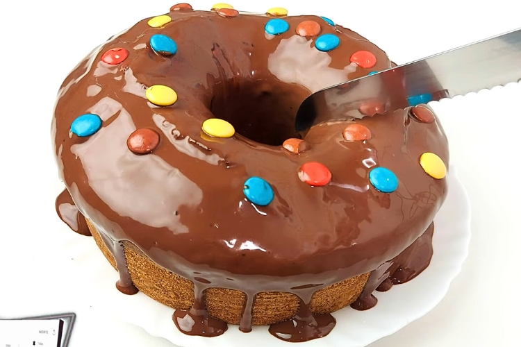 Bolo de cenoura sem leite