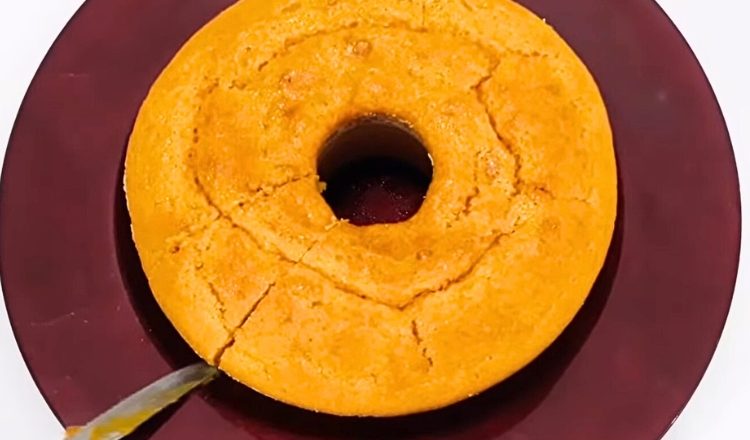 Bolo de cenoura sem óleo