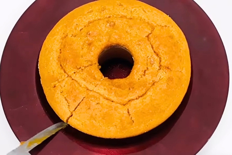 Bolo de cenoura sem óleo