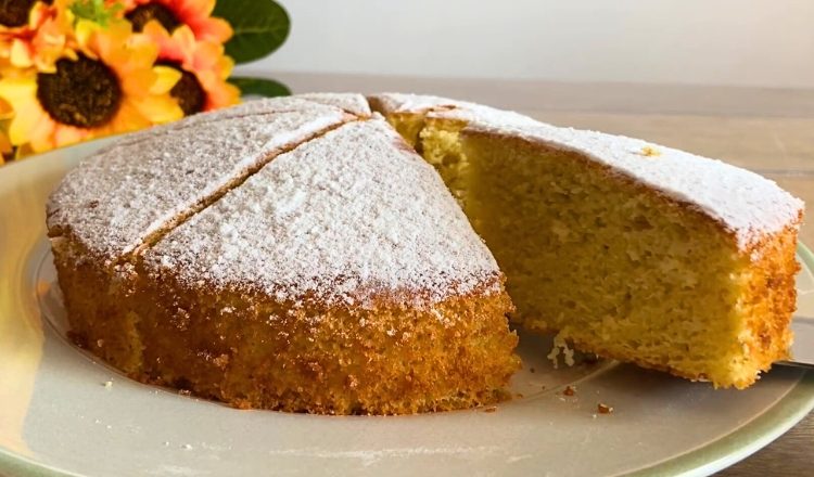 Bolo de laranja sem óleo