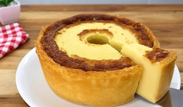 Bolo de leite de liquidificador