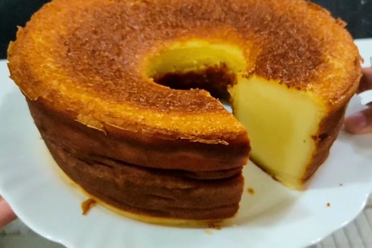 Bolo de leite sem leite condensado