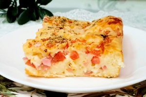 Bolo salgado de liquidificador