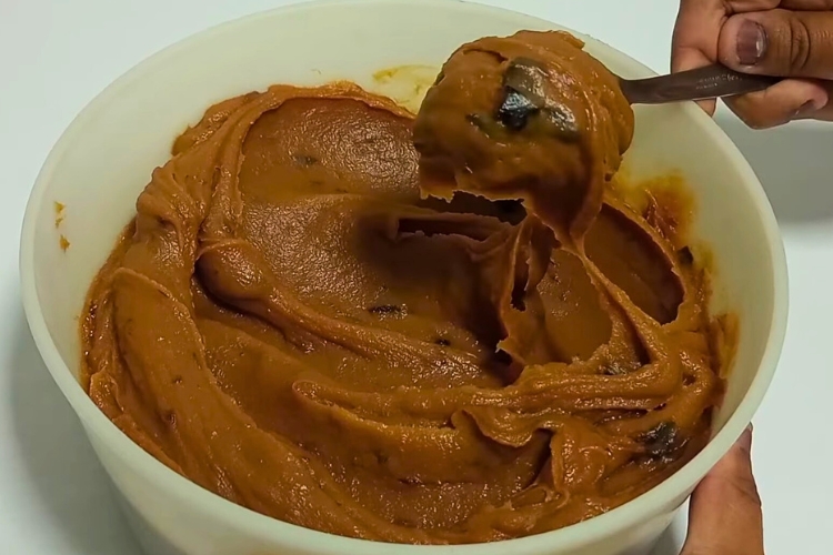 Recheio de ameixa com doce de leite