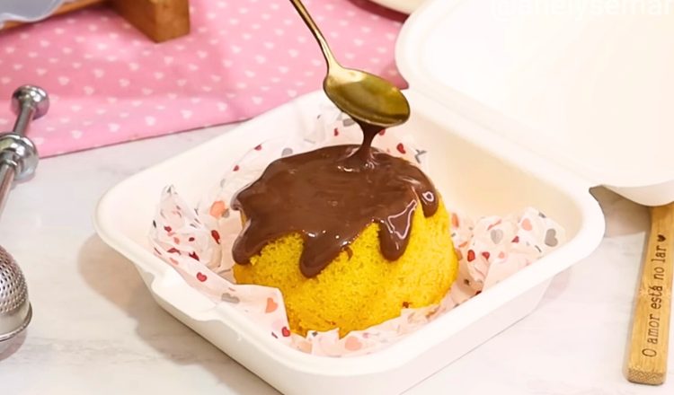 Bolinho de cenoura
