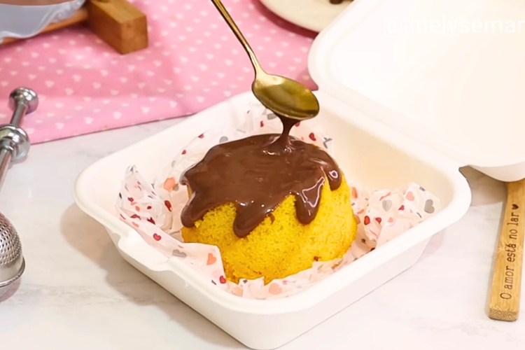 Bolinho de cenoura