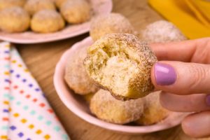 Bolinho de chuva na airfryer
