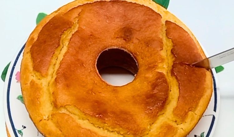 Bolo de batata doce sem farinha de trigo