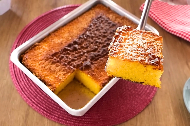 Bolo de laranja sem farinha de trigo