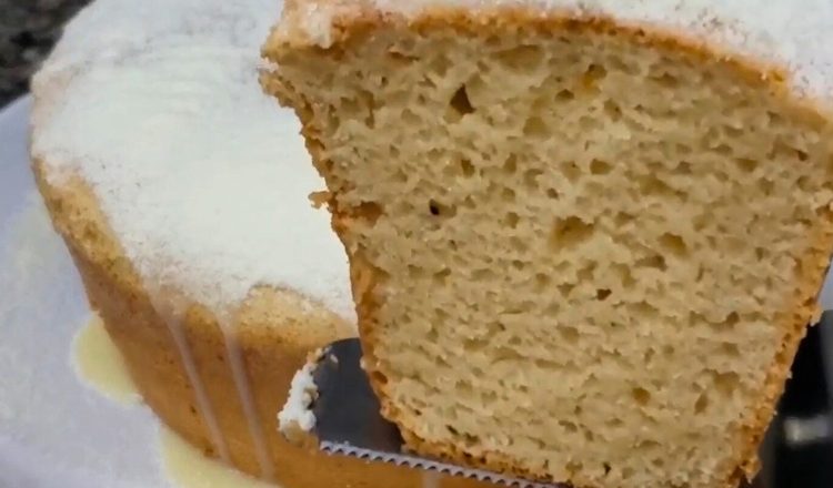 Bolo de leite condensado sem ovo