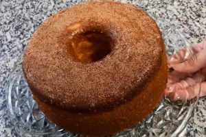 Bolo de mandioca cozida cremoso de liquidificador