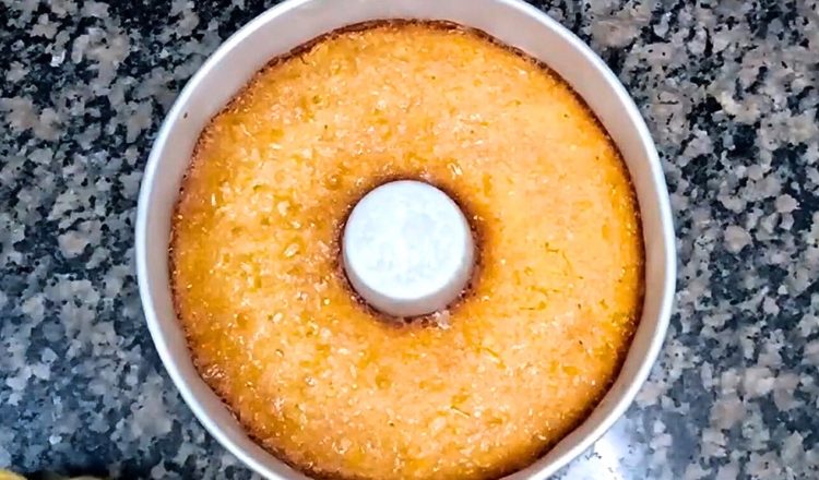 Bolo de milho sem liquidificador