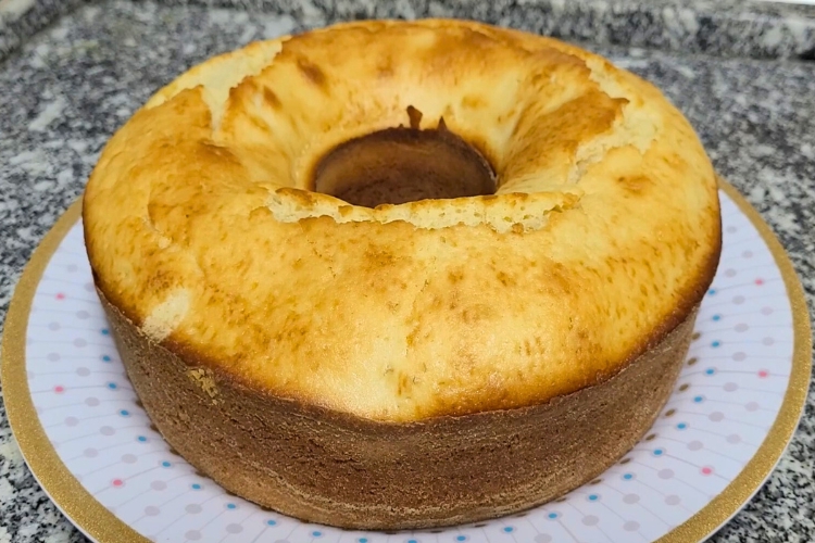 Bolo fofo sem fermento
