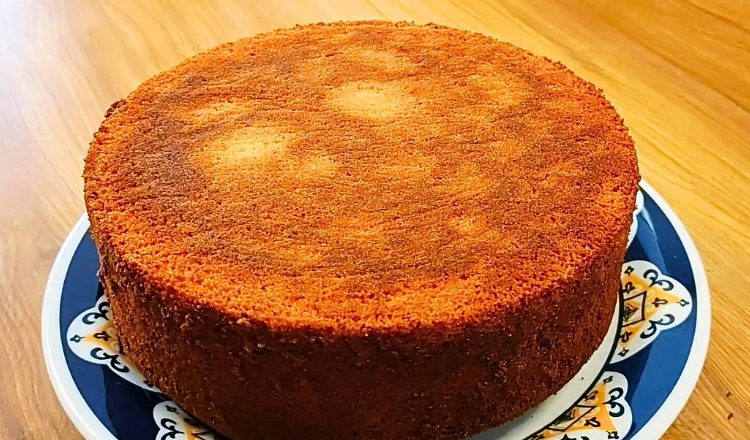Pão de ló com farinha de arroz