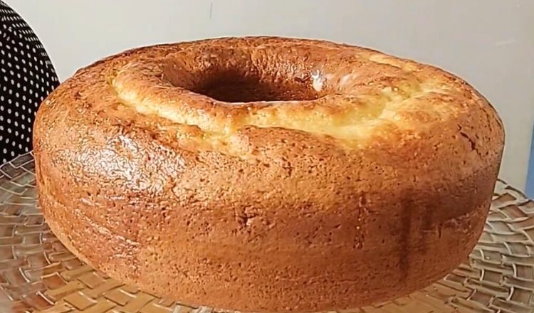 Pão de ló de fubá