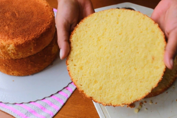 Pão de ló de laranja