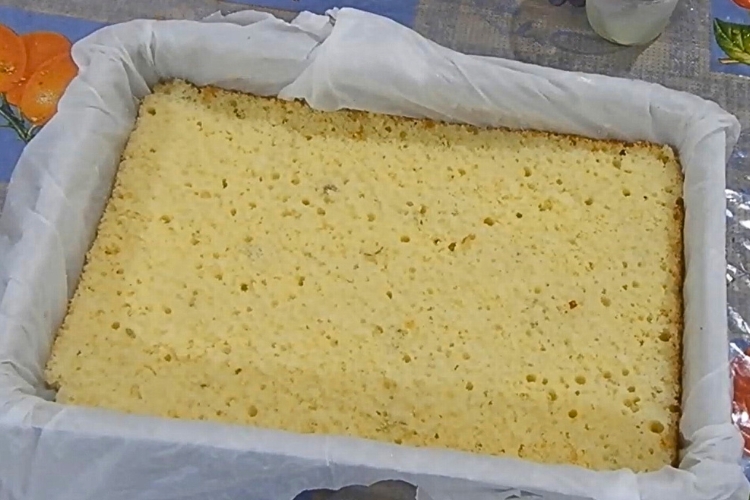 Pão de ló de limão