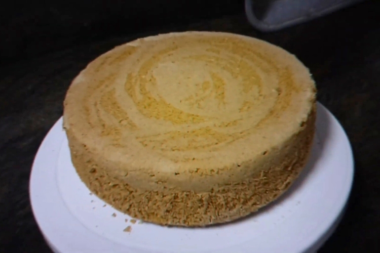 Pão de ló na airfryer