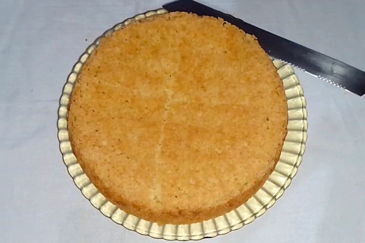 Pão de ló sem ovo