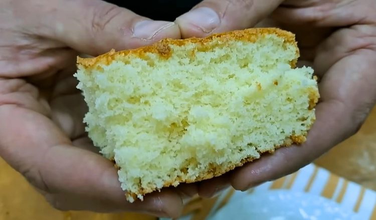 Bolo de leite sem manteiga