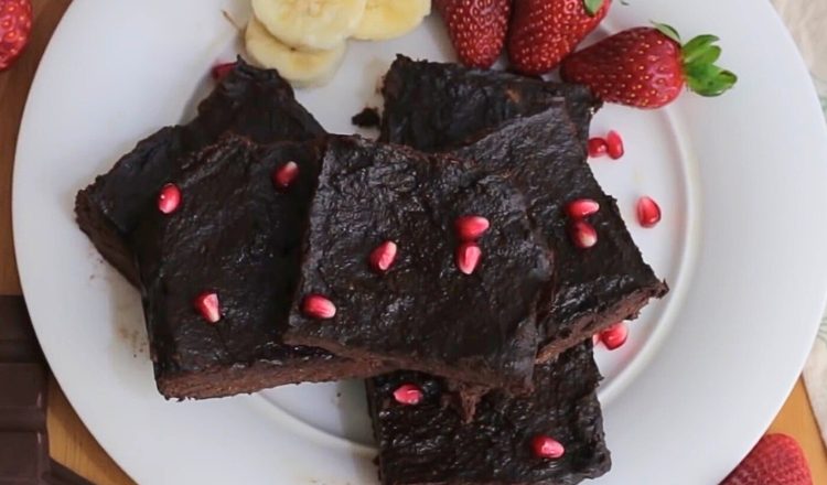 Brownie com 3 ingredientes