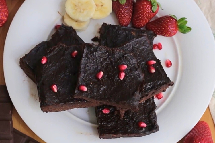 Brownie com 3 ingredientes