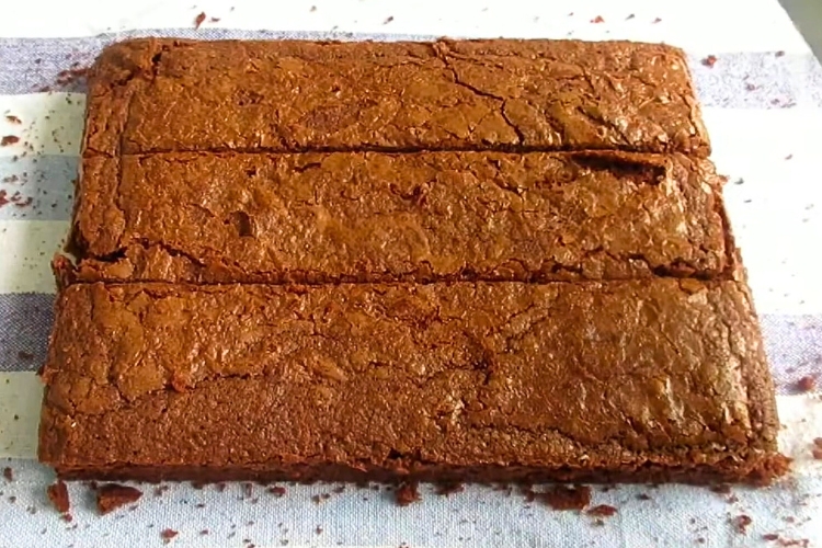Brownie com farinha de arroz
