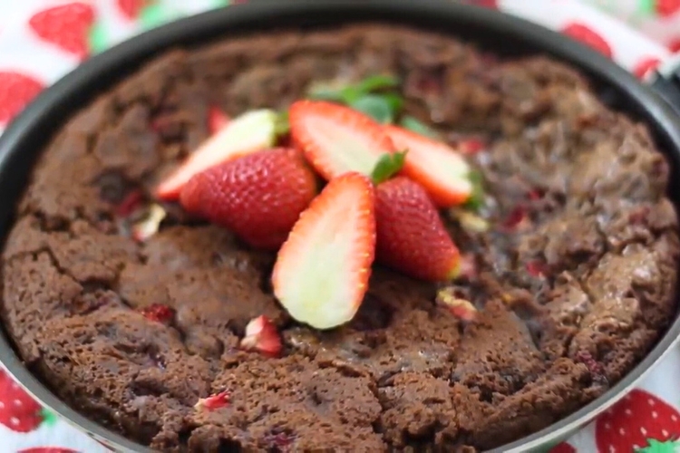 Brownie de frigideira