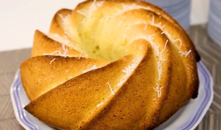Bolo de arroz sem glúten e sem lactose