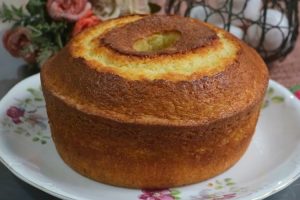 Receita de bolo de iogurte natural de liquidificador