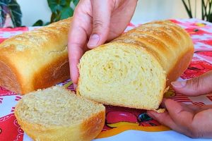 Pão de fubá de liquidificador