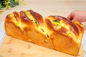 Pão de Natal com frutas cristalizadas