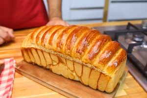 Pão que já sai fatiado do forno